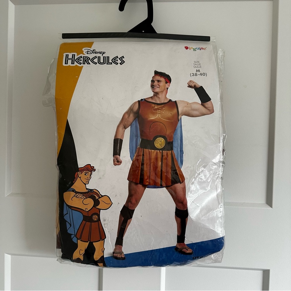 Gently Used Disney Hercules Halloween Costume Size Medium M